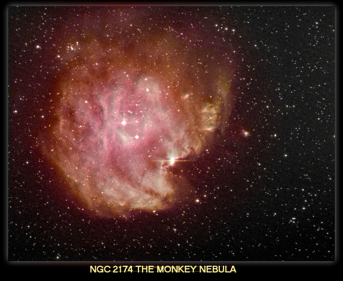 CELESCOPE / Photos / NGC 2174 The Monkey Nebula