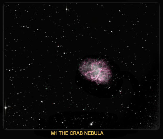 CELESCOPE / Photos / M1 THE CRAB NEBULA