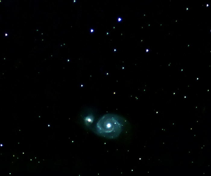 G4AQB / Photos / M51 Whirlpool Galaxy