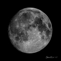 SteelRat / Photos / 1st Lunar for new camera - Handheld afocal Praktica Dcz75 & Tal1