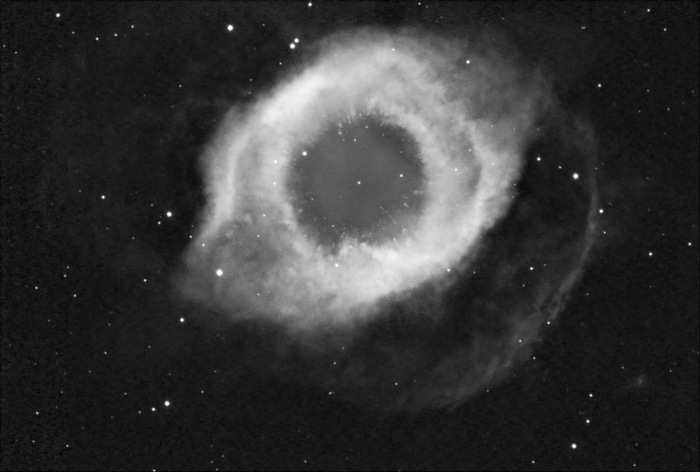Stevel / Photos / NGC7293 Helix Nebula Ha (GRAS)