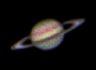Tim / Photos / Saturn Eyepiece Projection