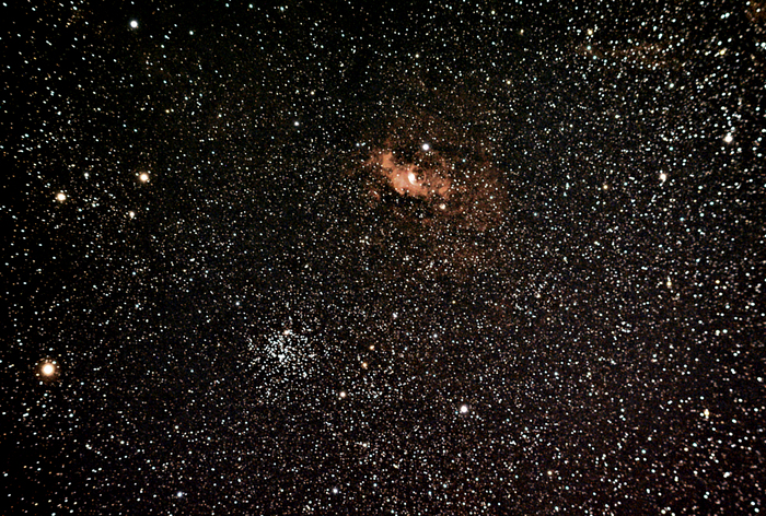 Tim / Photos / M52 and the bubble Nebula (Full Size)