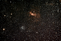 Tim / Photos / M52 and the bubble Nebula (Full Size)