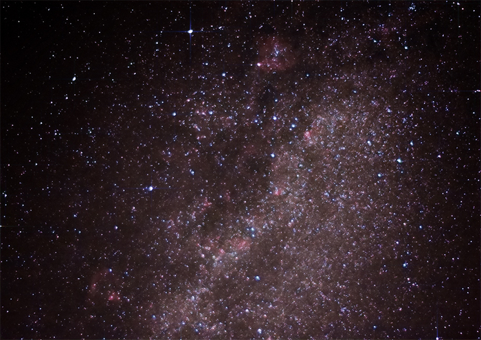 Tim / Photos / Colourful Milky way
