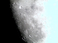 Wedge / Photos / Moon through Webcam
