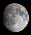 geppetto / Photos / Coloured moon through mist