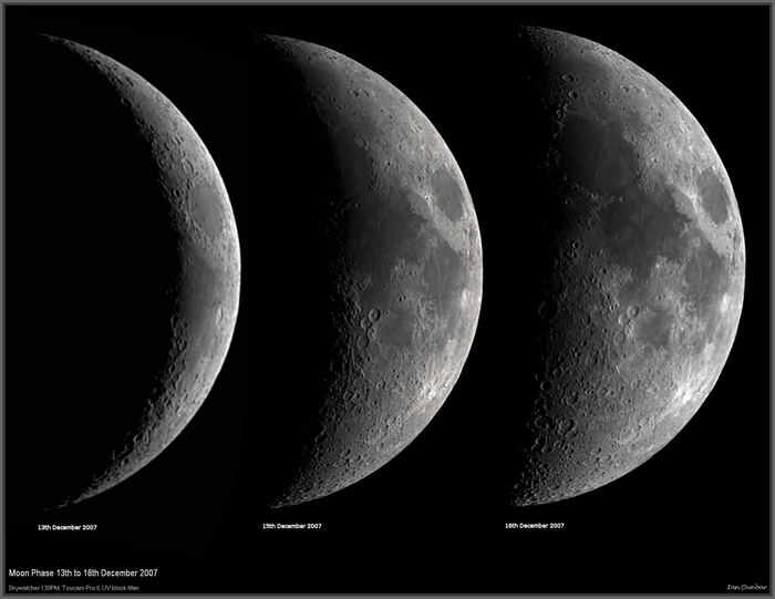starflyer / Photos / Moon phase - 13th to 16th December 2007