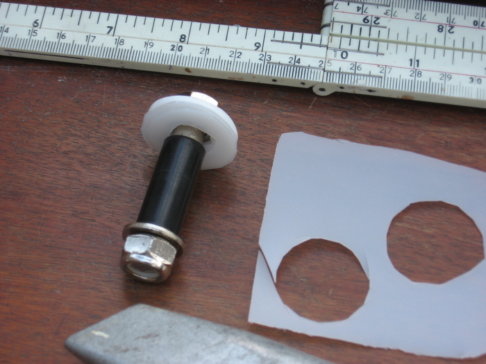 themos / Photos / Teflon washer plus extra washers from milk carton plastic - Skyliner 300P