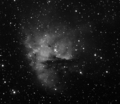 whiplash / Photos / NGC 281 Pacman Nebula in HA 12/08/08 Cropped