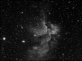 whiplash / Photos / NGC 7380 in Ha - 10/10/08
